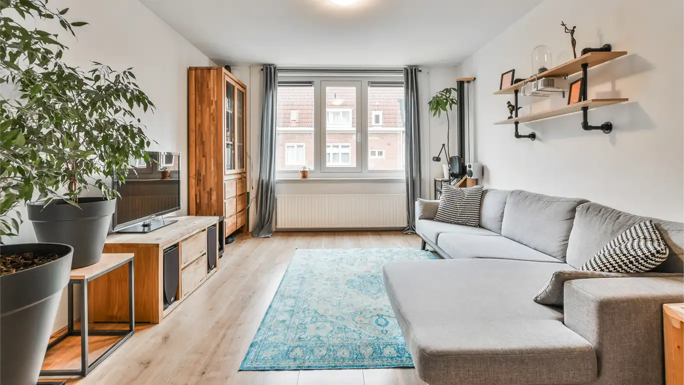 Apartment living room in south London cleaning by sparklean south london 